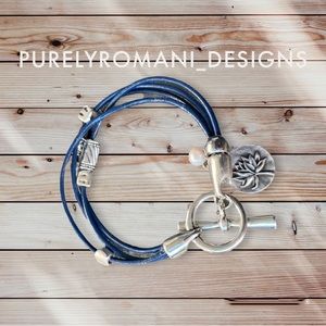 Purely Romani Leather Bracelet